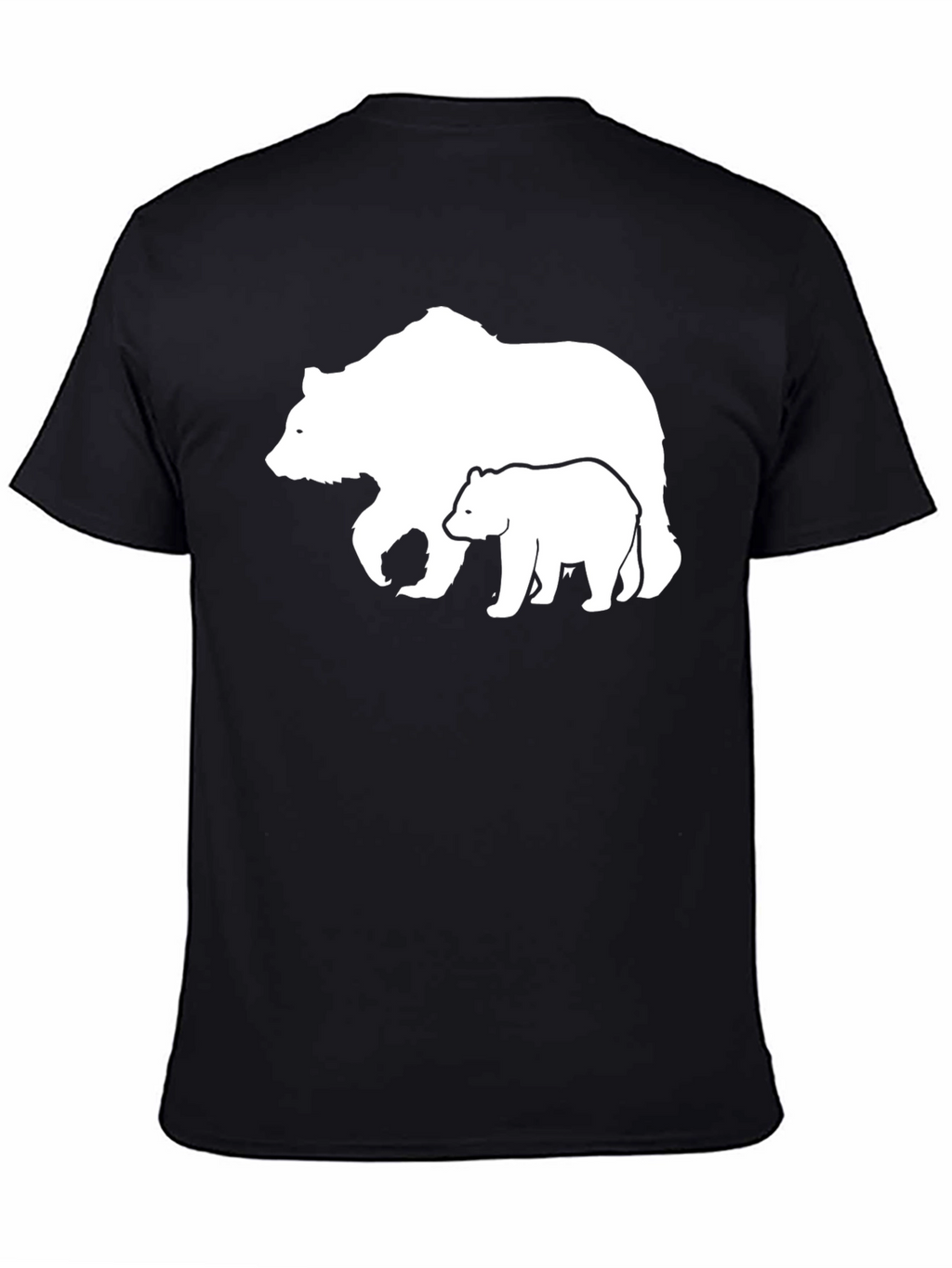 Bear Family Black T-Shirt