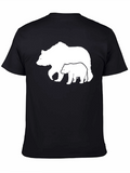 Bear Family Black T-Shirt