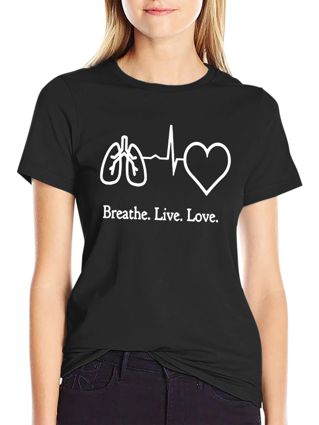 Breathe Live Love Graphic T-Shirt - Unisex