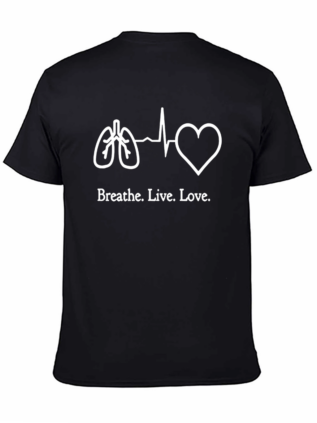 Breathe Live Love Graphic T-Shirt - Unisex