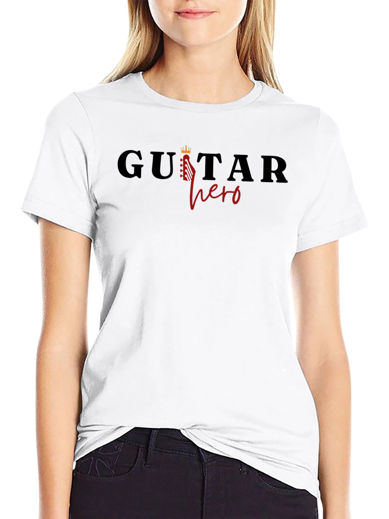 Guitar Hero Graphic T-Shirt - Musician Tee
