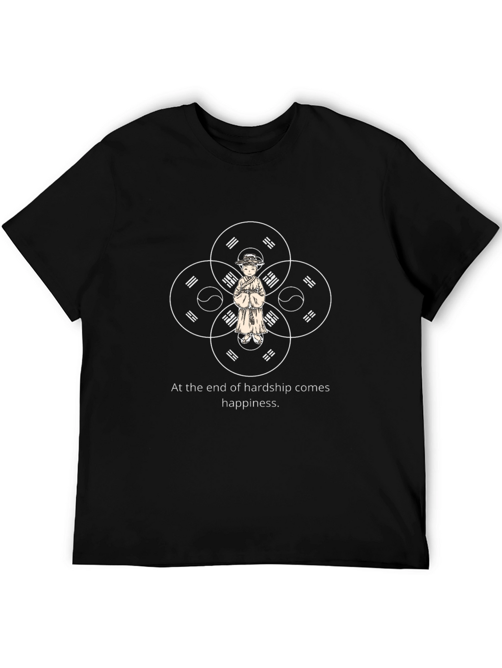 Hardship to Happiness Graphic T-Shirt