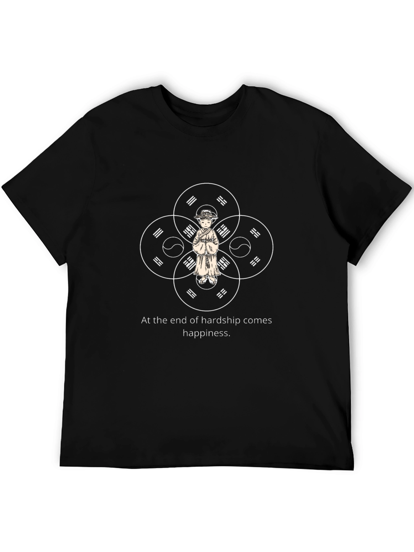 Hardship to Happiness Graphic T-Shirt