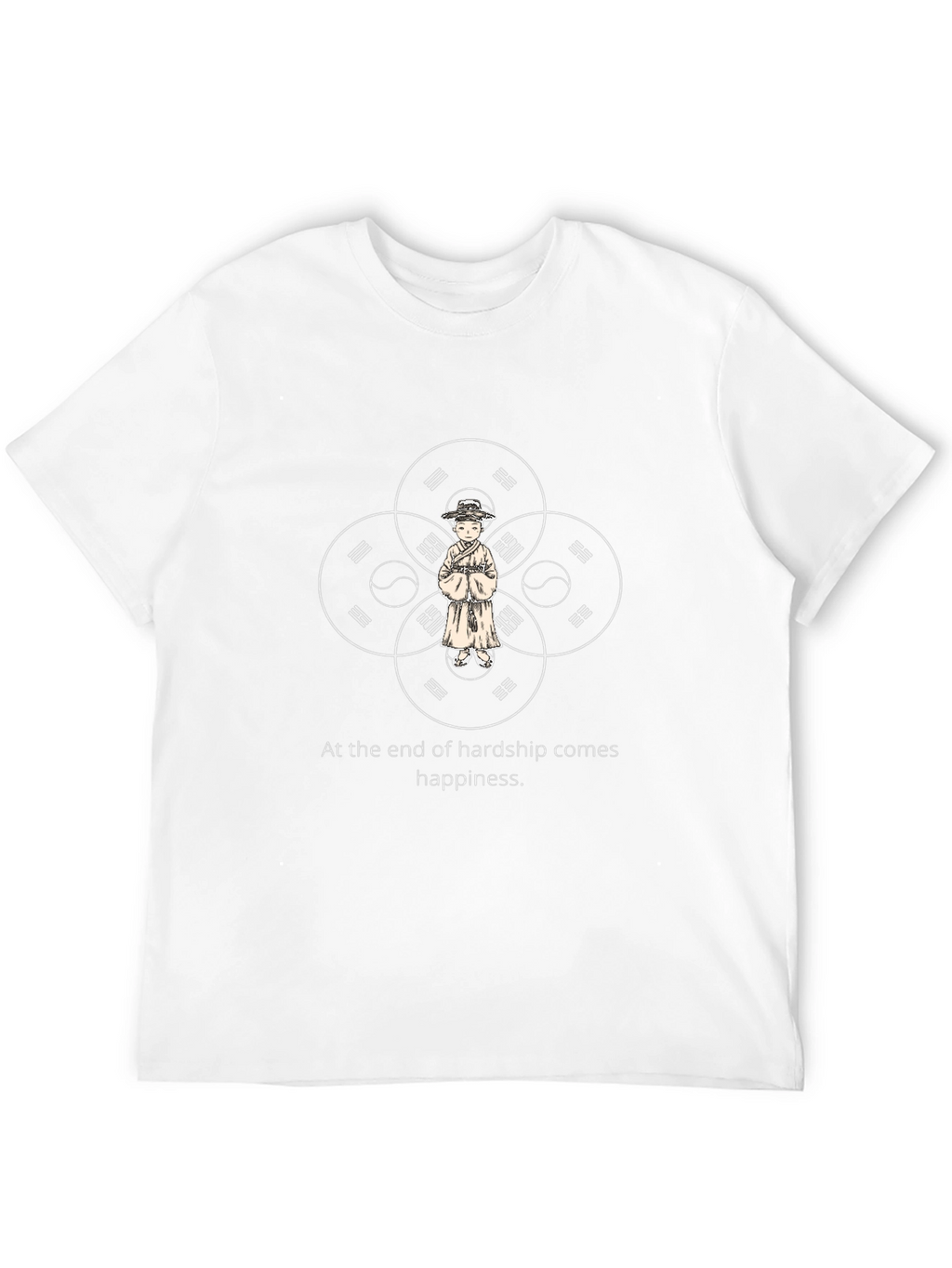 Hardship to Happiness Graphic T-Shirt