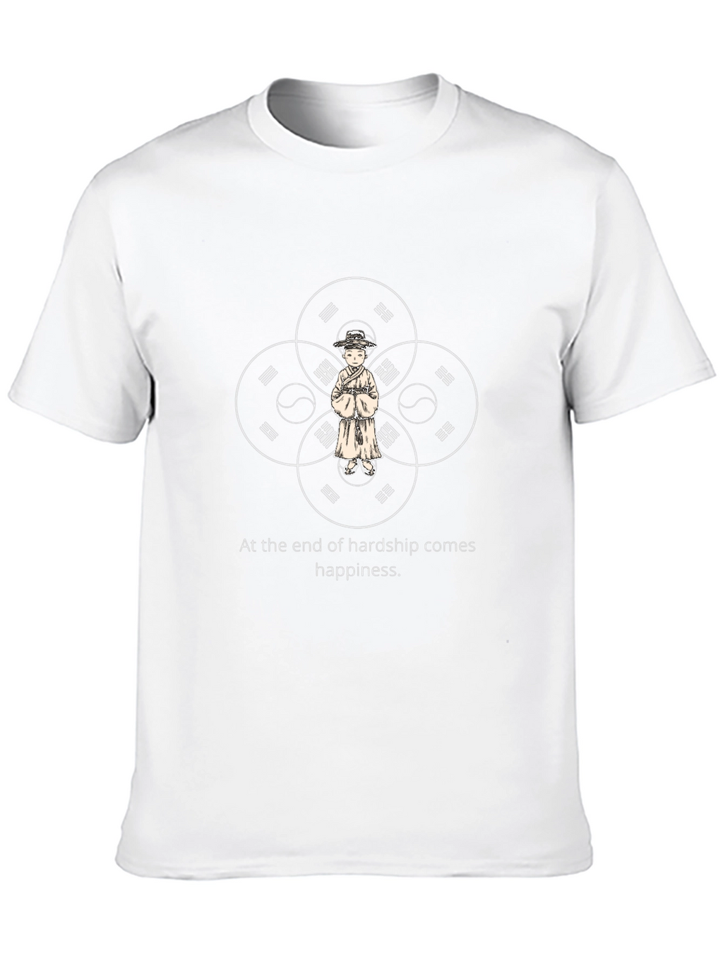 Hardship to Happiness Graphic T-Shirt