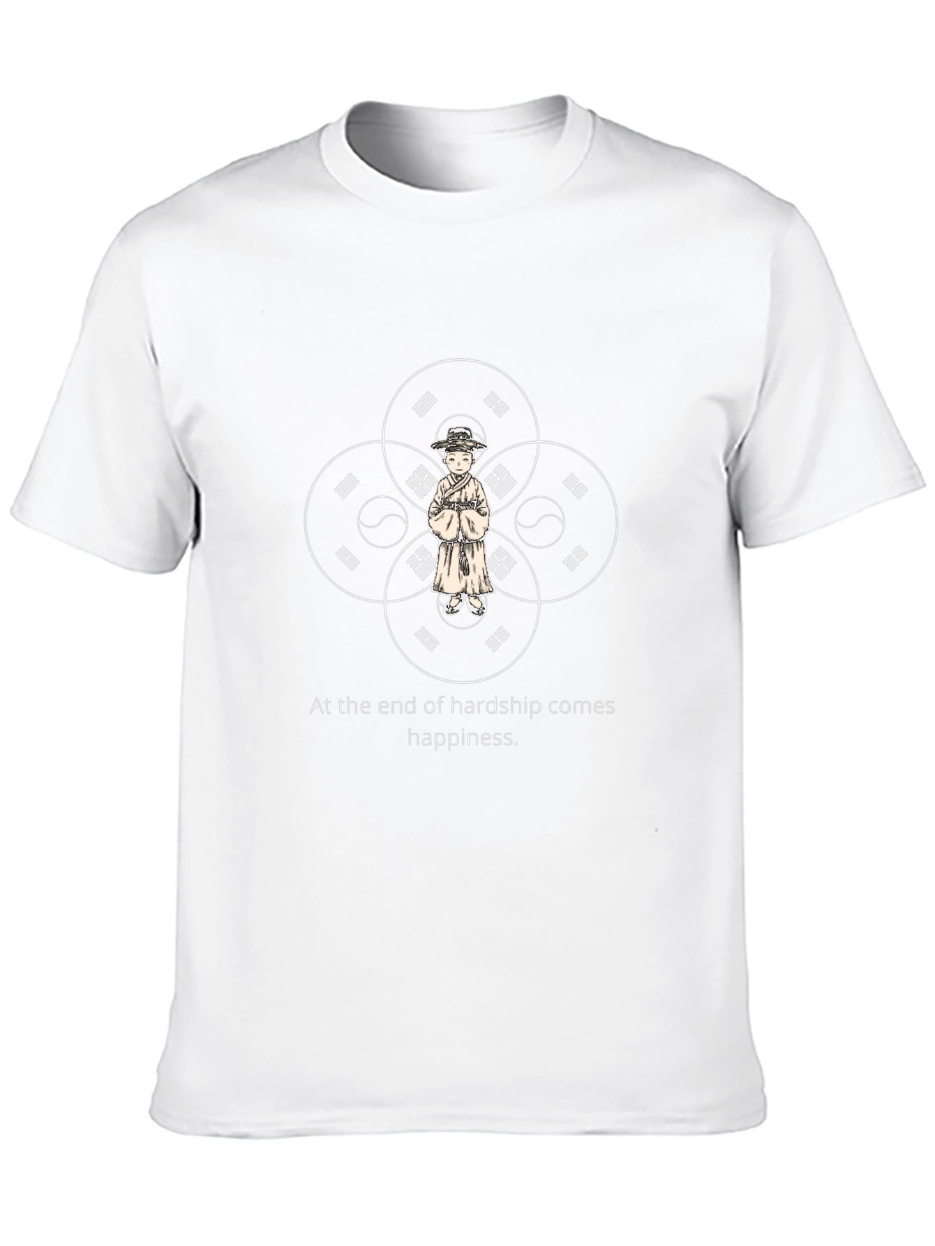 Hardship to Happiness Graphic T-Shirt