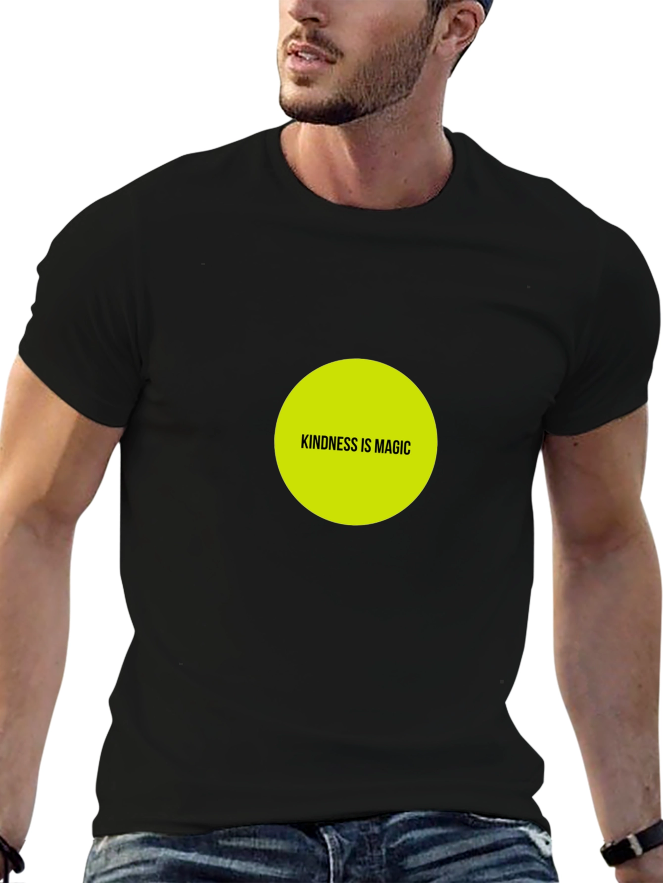 Kindness is Magic Black T-Shirt