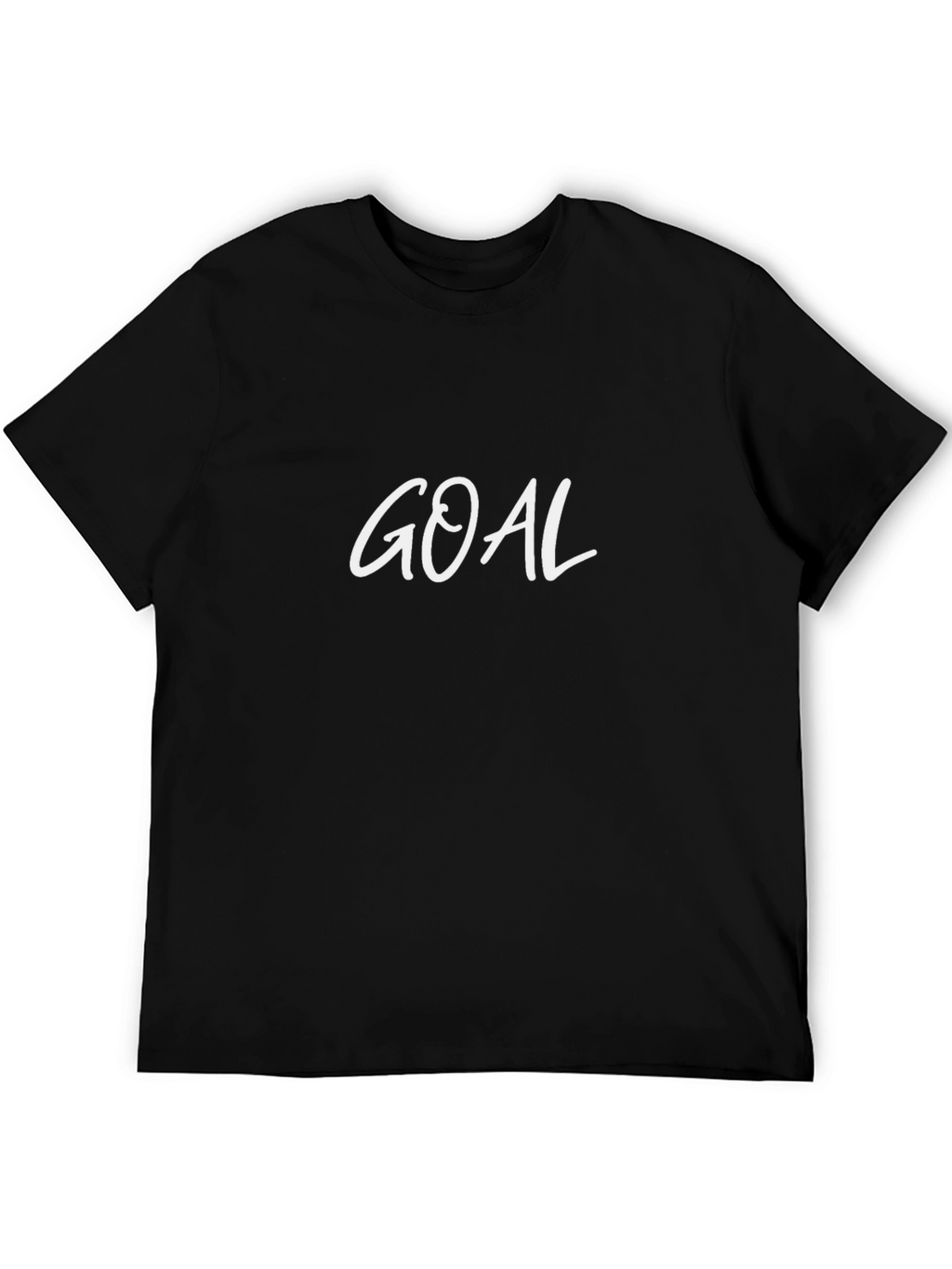Goal Black T-Shirt - Casual Style