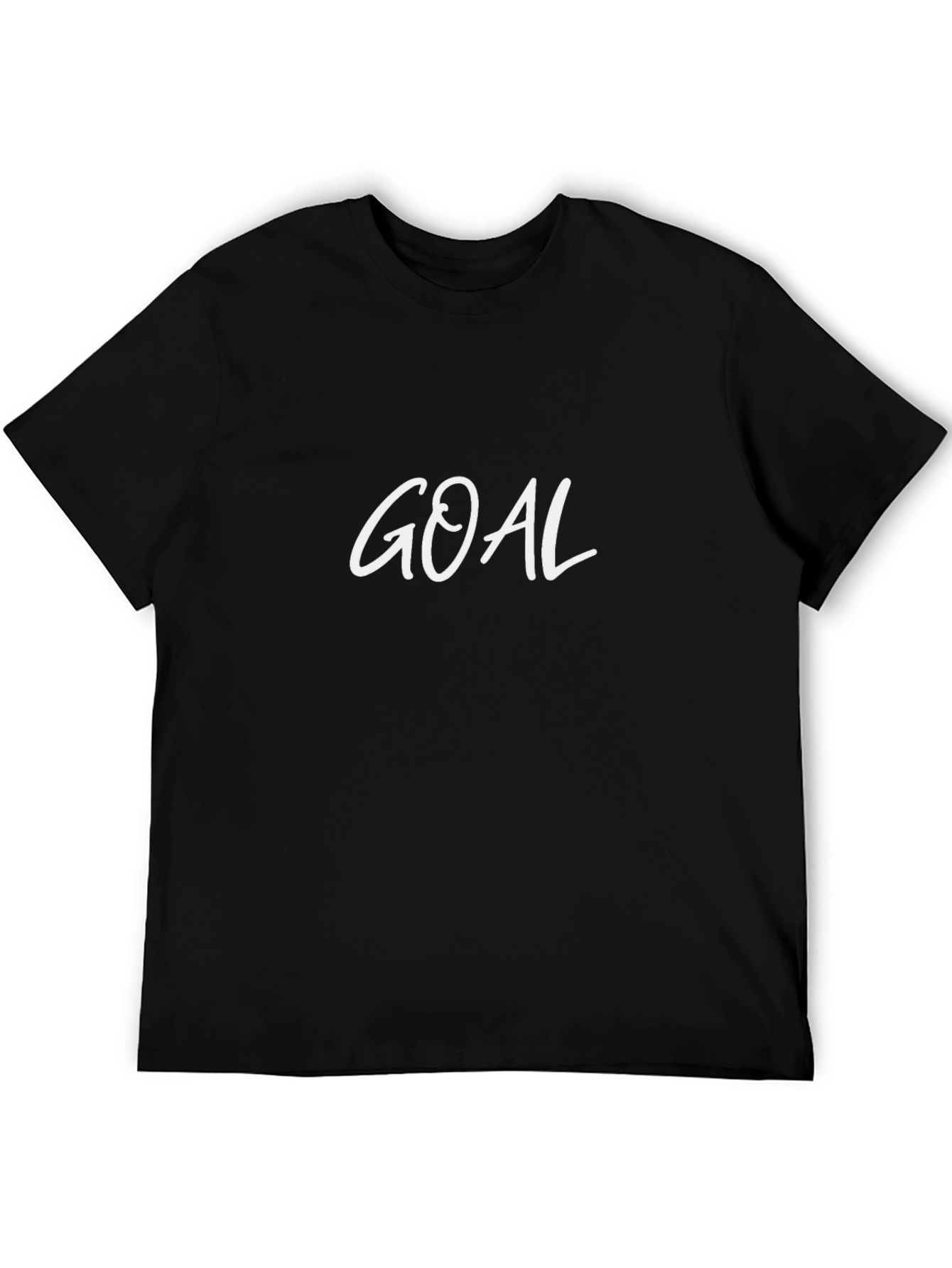 Goal Black T-Shirt - Casual Style