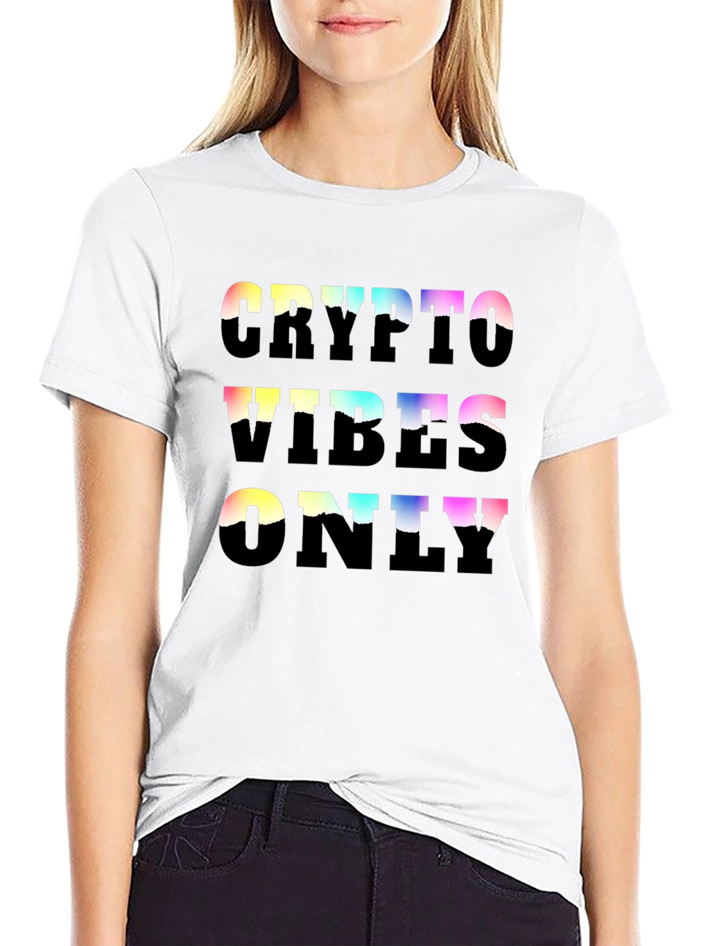 Crypto Vibes Only Graphic T-Shirt