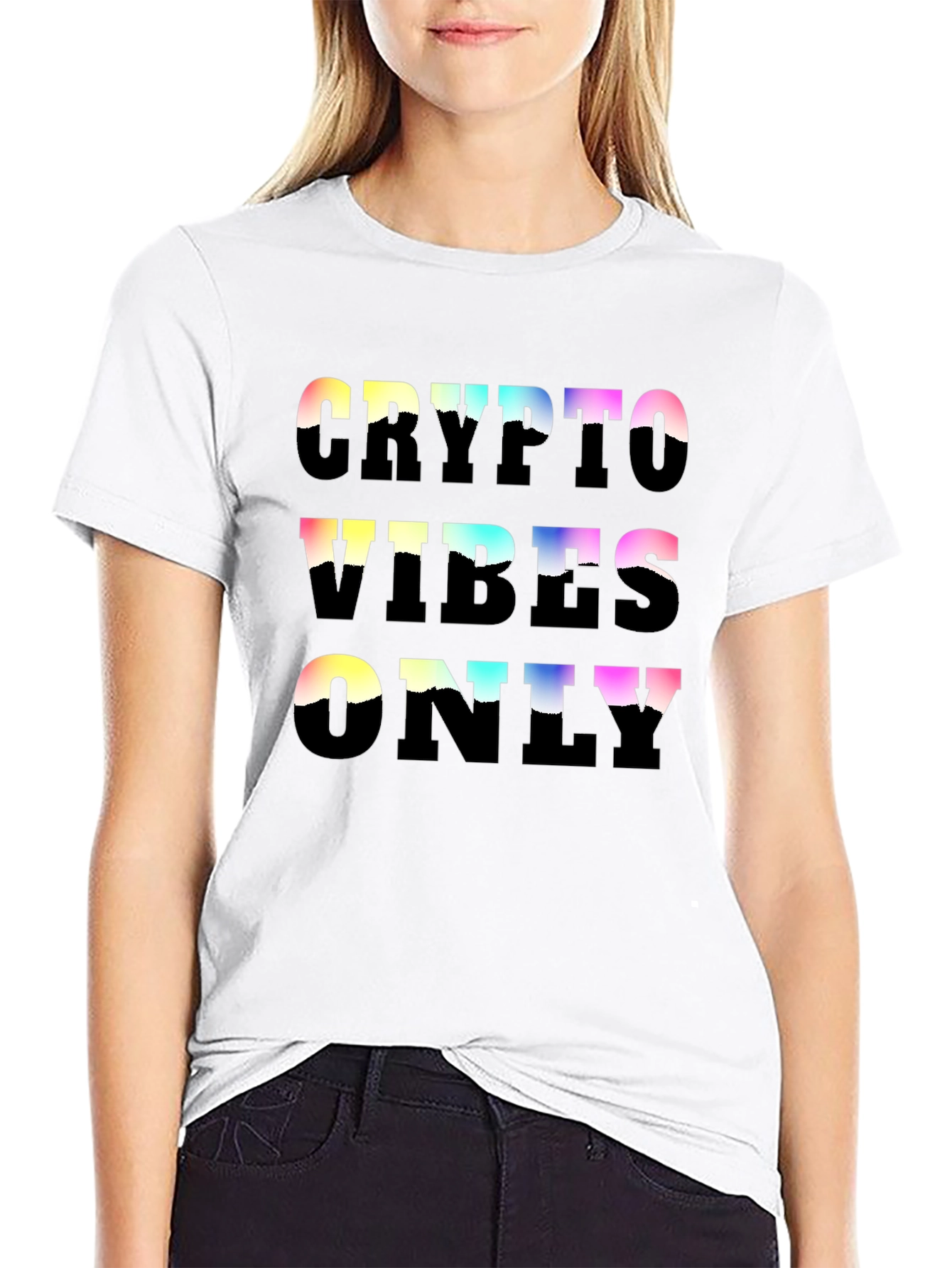Crypto Vibes Only Graphic T-Shirt