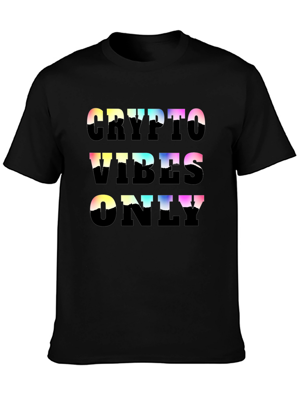 Crypto Vibes Only Graphic T-Shirt