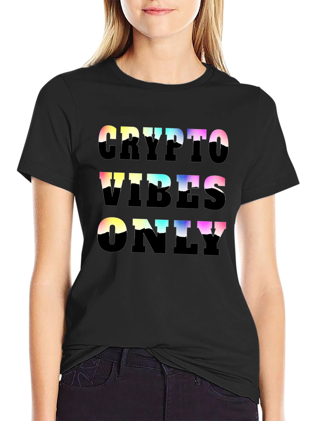 Crypto Vibes Only Graphic T-Shirt
