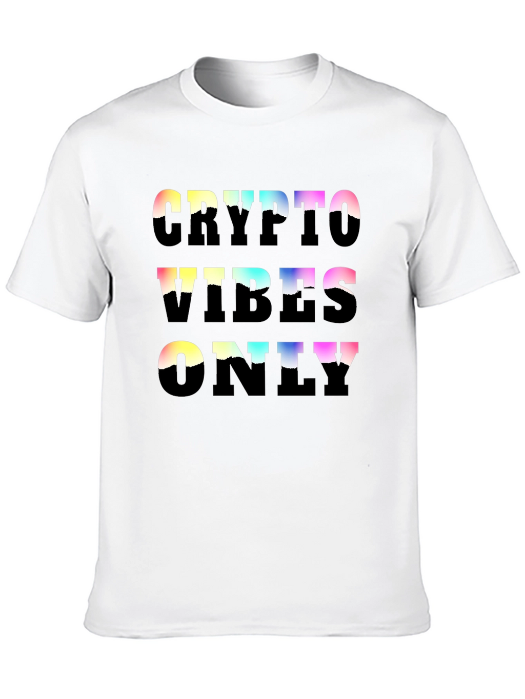 Crypto Vibes Only Graphic T-Shirt