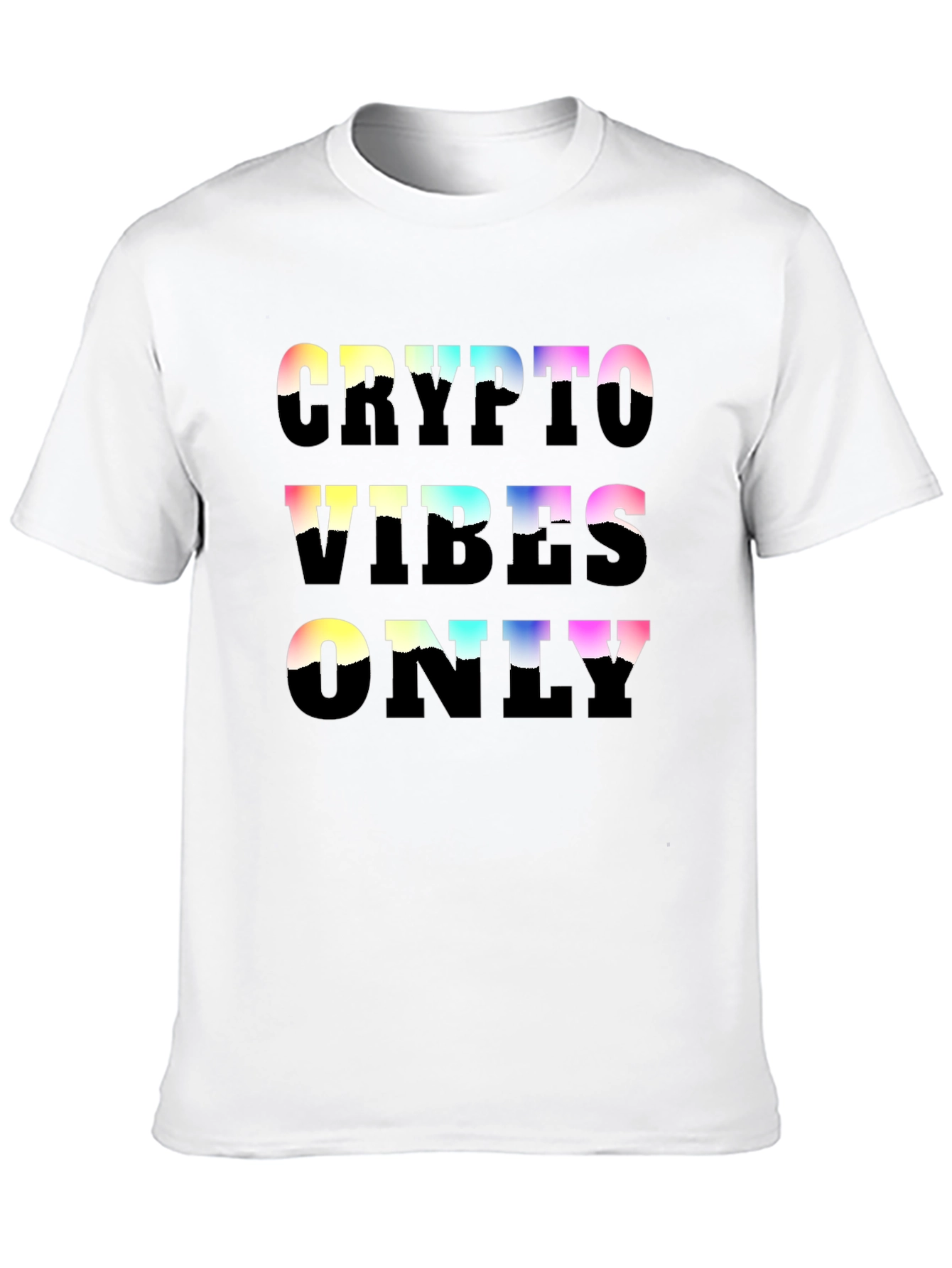 Crypto Vibes Only Graphic T-Shirt