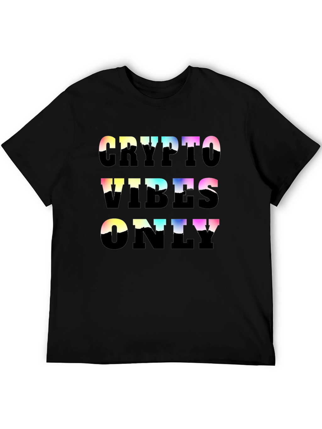 Crypto Vibes Only Graphic T-Shirt