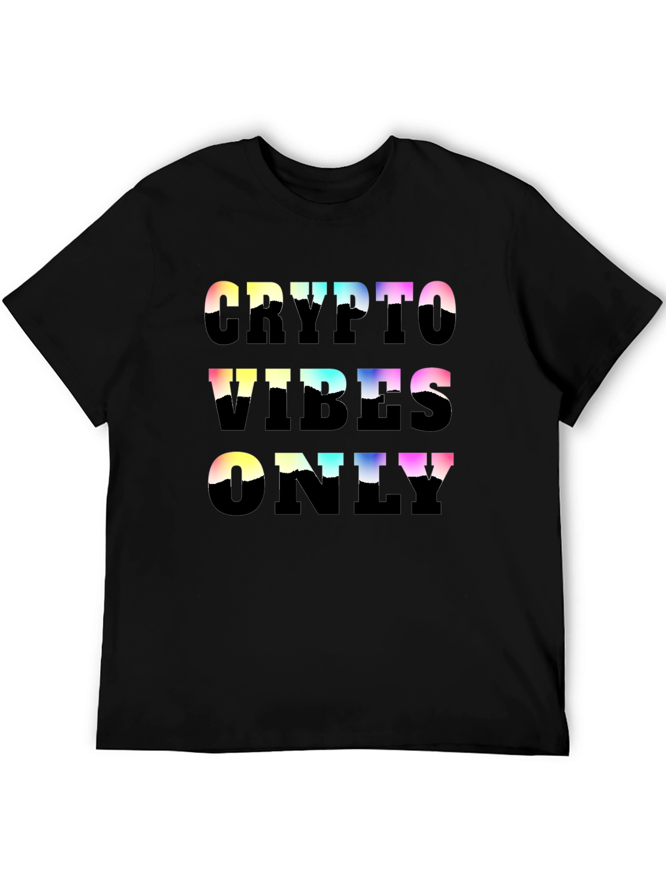 Crypto Vibes Only Graphic T-Shirt
