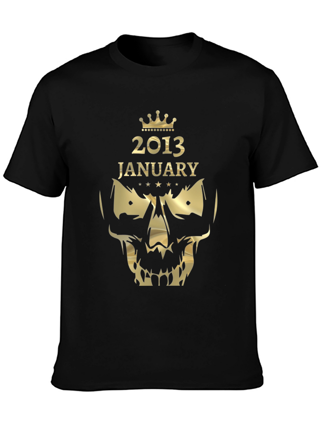 January 2013 Skull Graphic T-Shirt