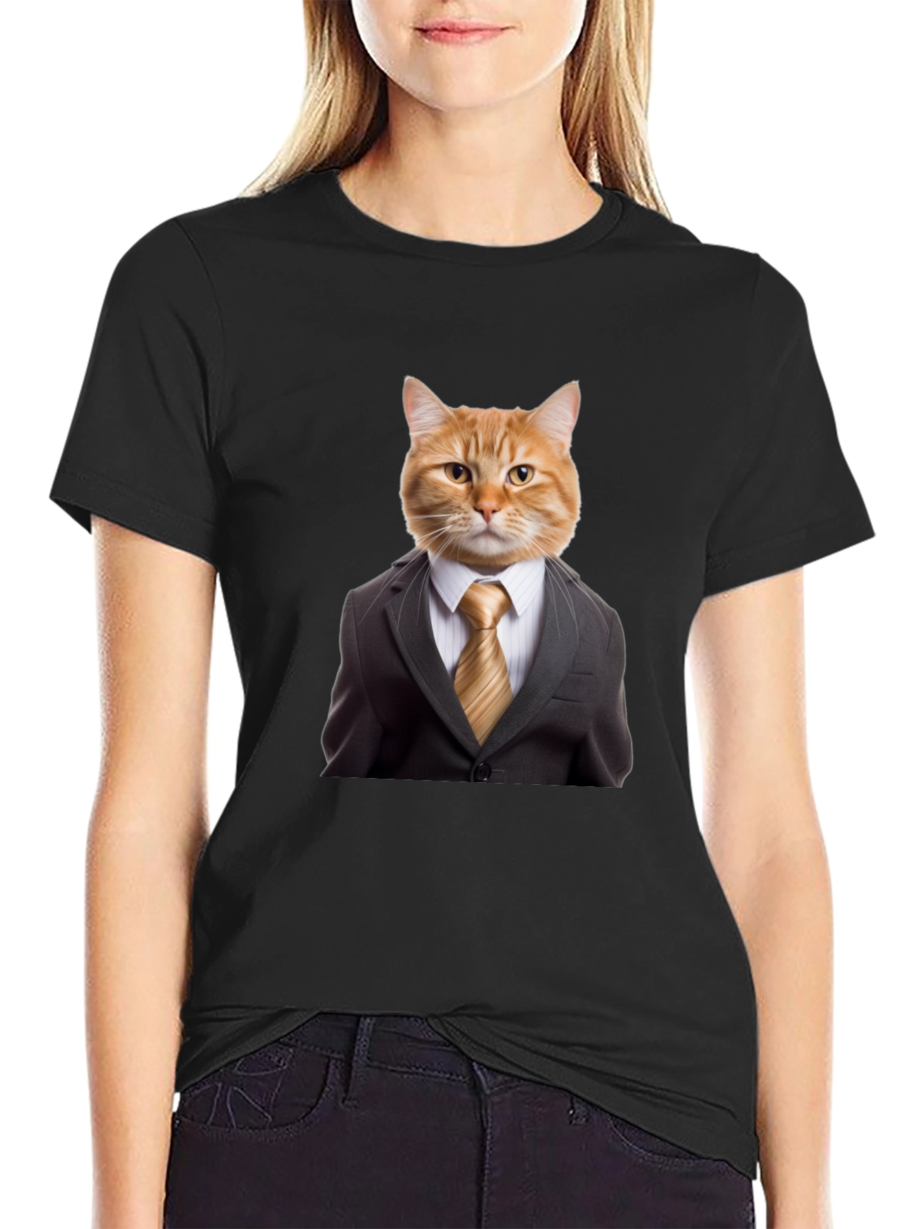 Cat Suit Up Graphic T-Shirt - Funny & Stylish