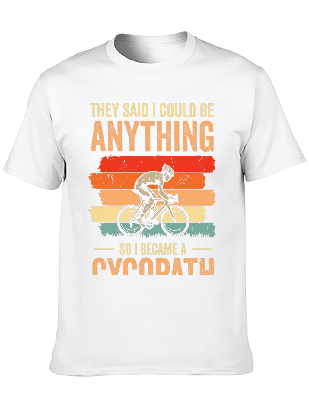 Cyclopath T-Shirt - Cycling Humor Tee