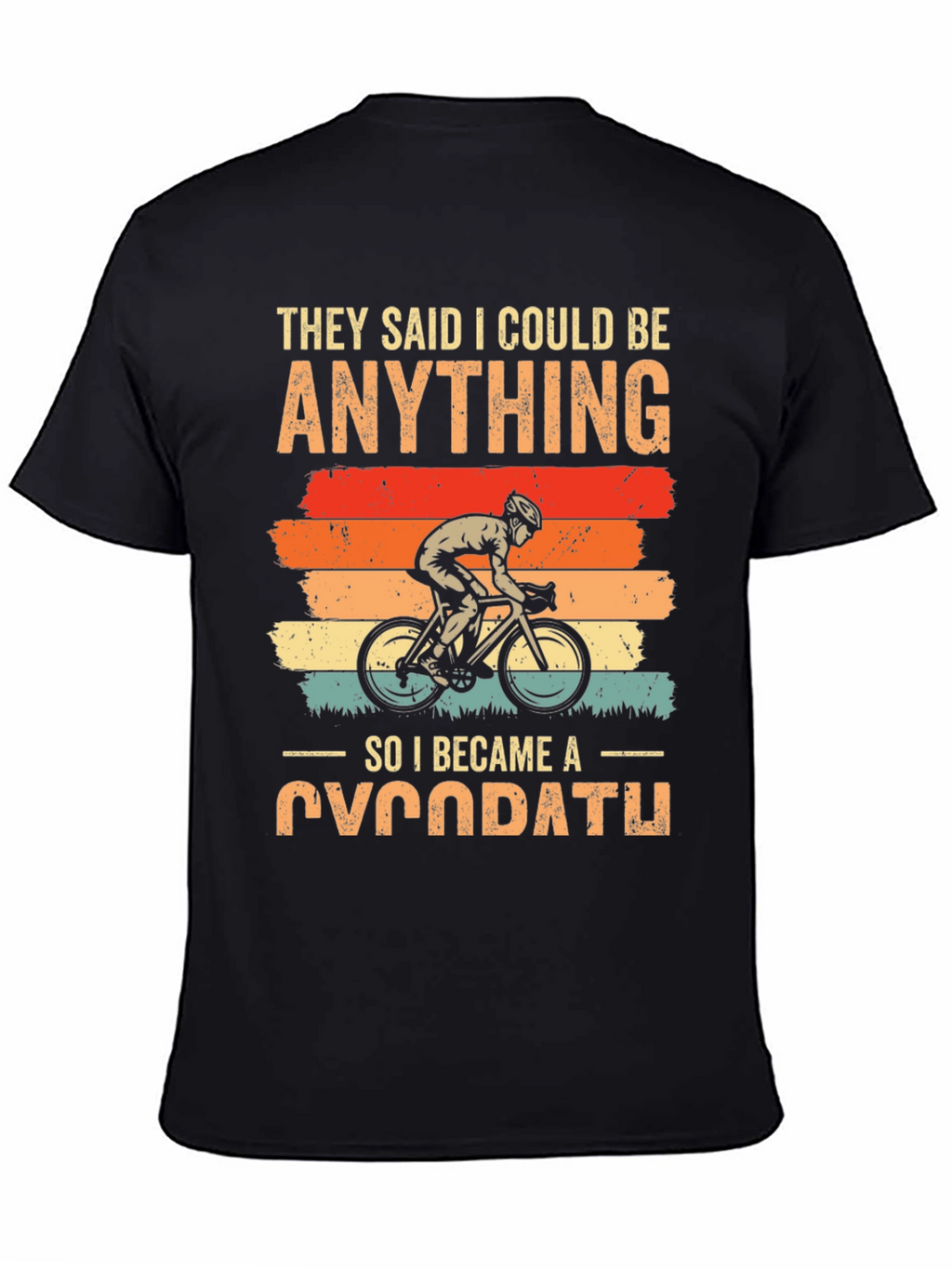 Cyclopath T-Shirt - Cycling Humor Tee