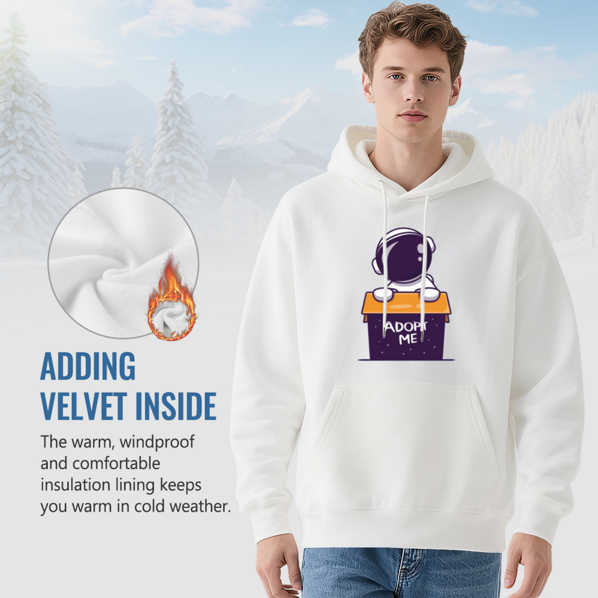 Cosmic Space Hoodie - Premium Quality Graphic Pullover #0501