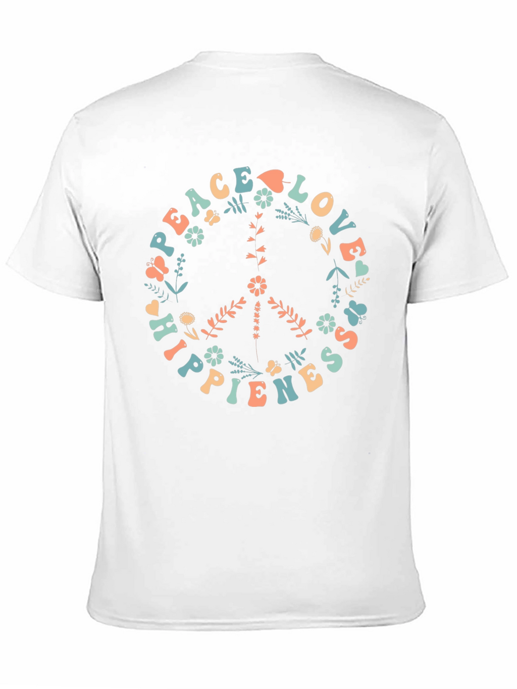 Peace Love Hippieness Graphic T-Shirt