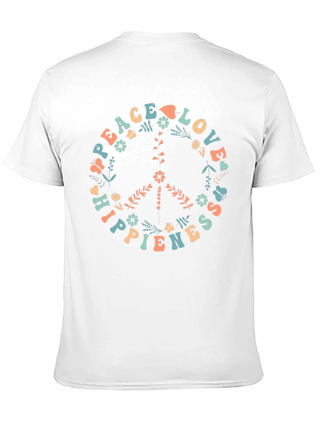 Peace Love Hippieness Graphic T-Shirt