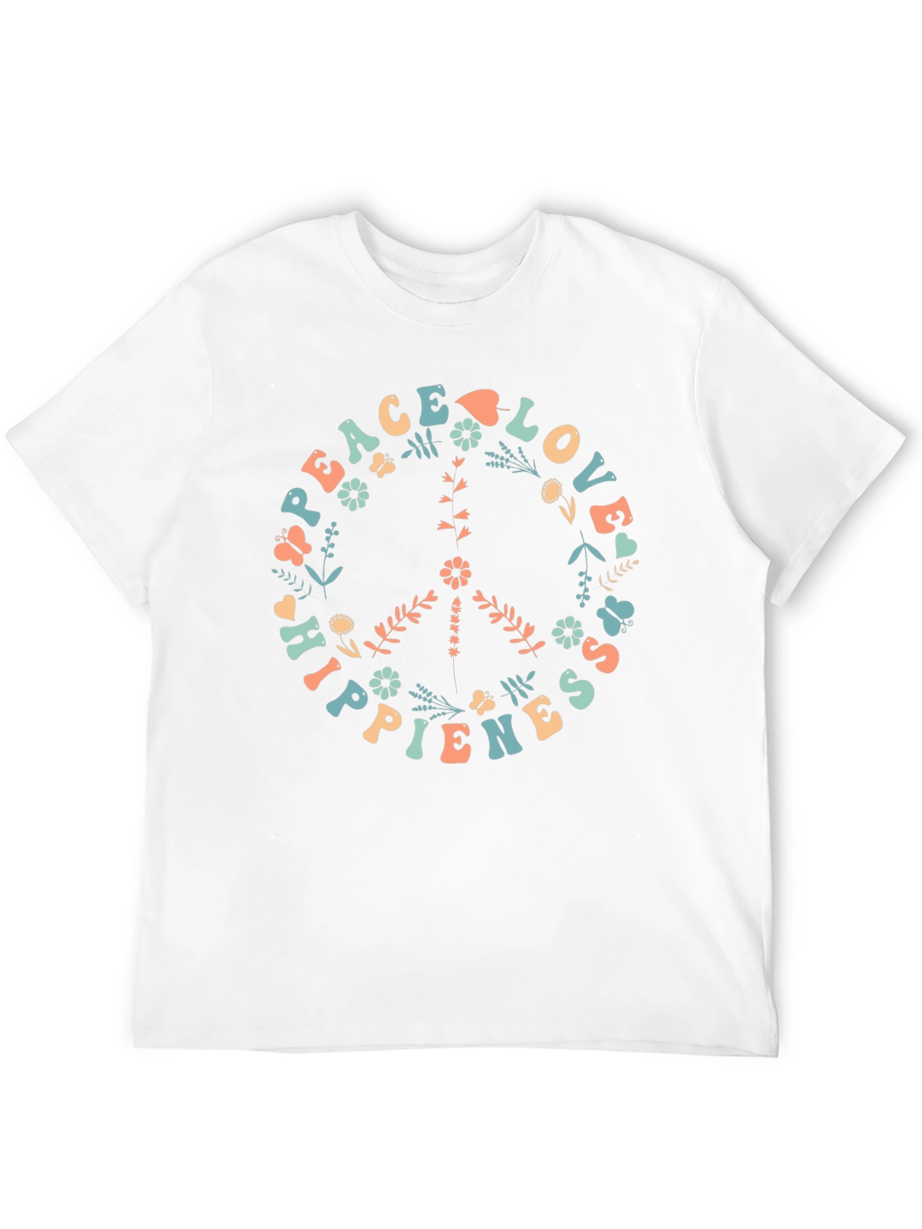 Peace Love Hippieness Graphic T-Shirt