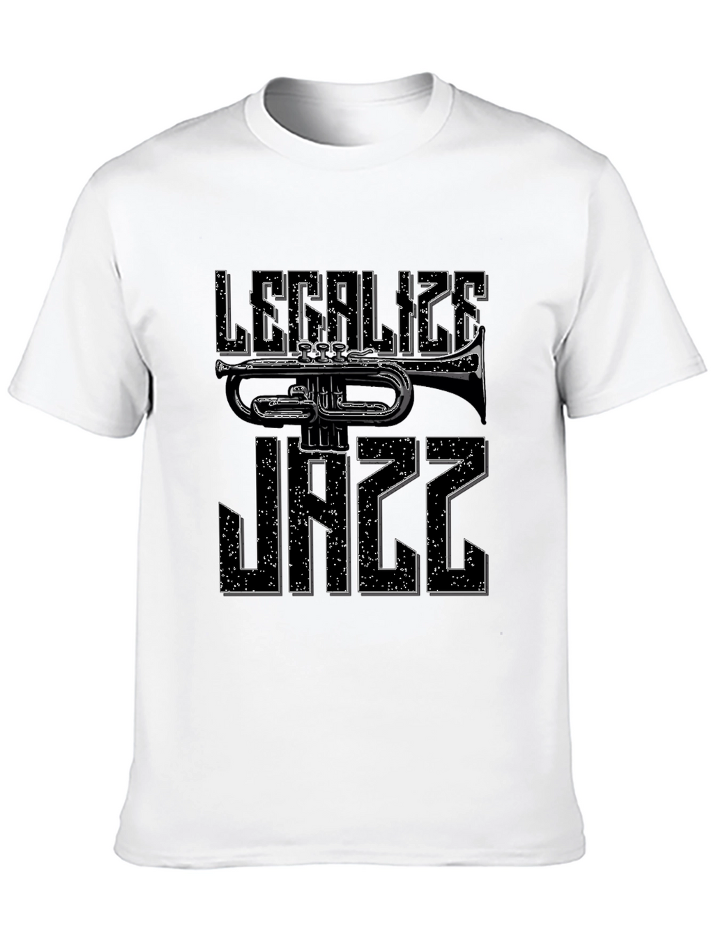 Legalize Jazz Trumpet Graphic T-Shirt