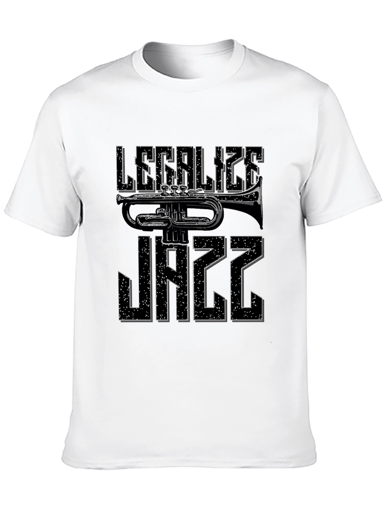 Legalize Jazz Trumpet Graphic T-Shirt