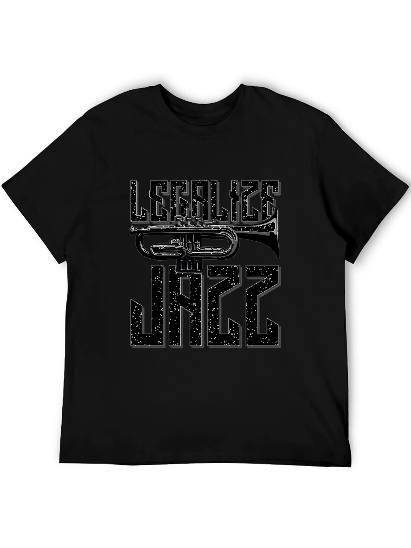 Legalize Jazz Trumpet Graphic T-Shirt