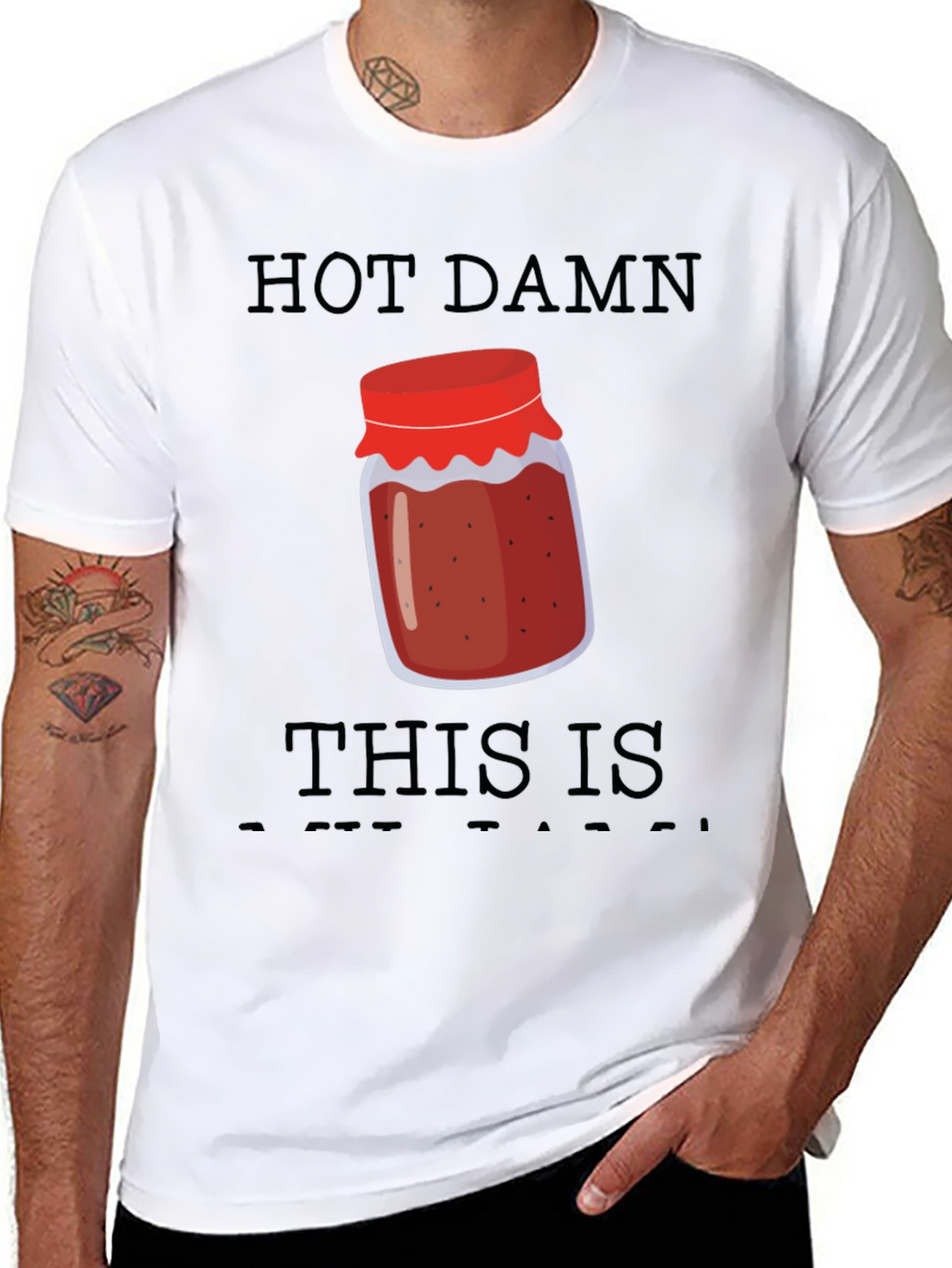 Hot Damn This Is My Jam Graphic Tee
