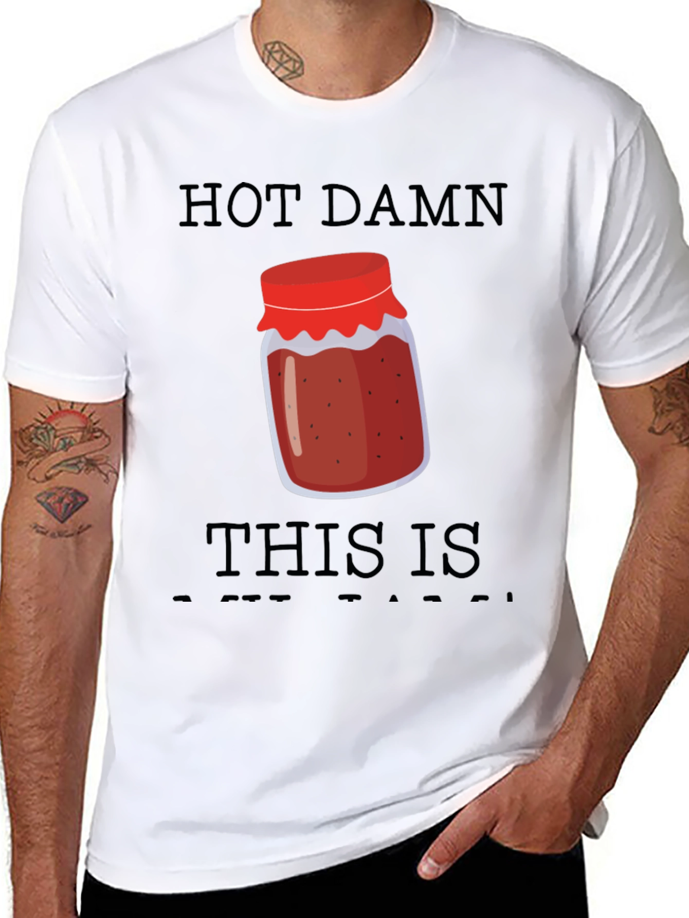 Hot Damn This Is My Jam Graphic Tee