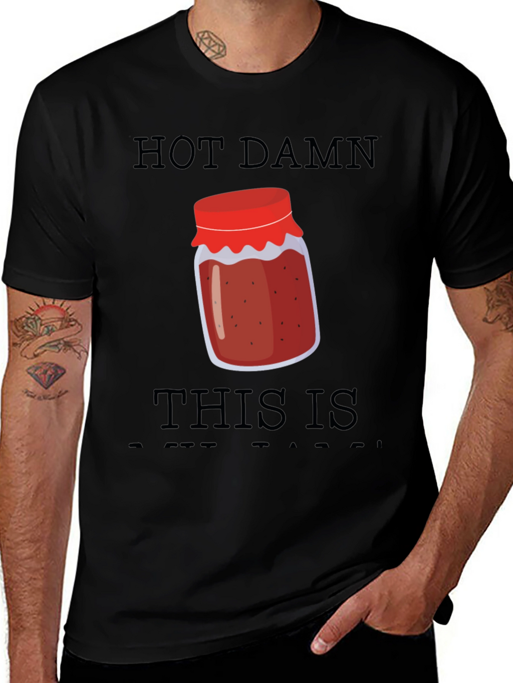 Hot Damn This Is My Jam Graphic Tee