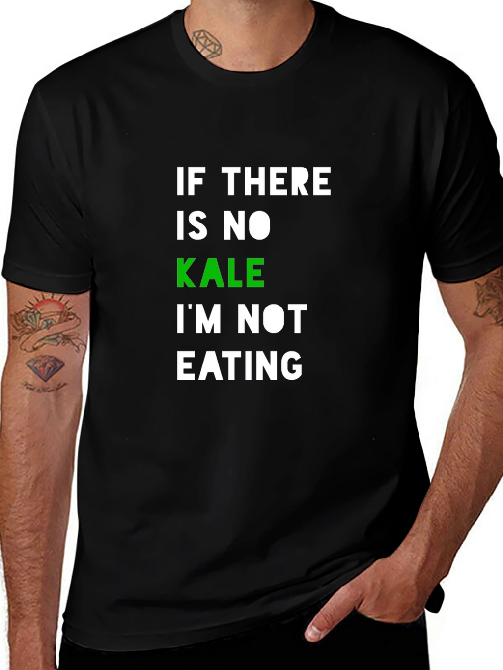 Kale Lover T-Shirt - Funny Vegan Tee