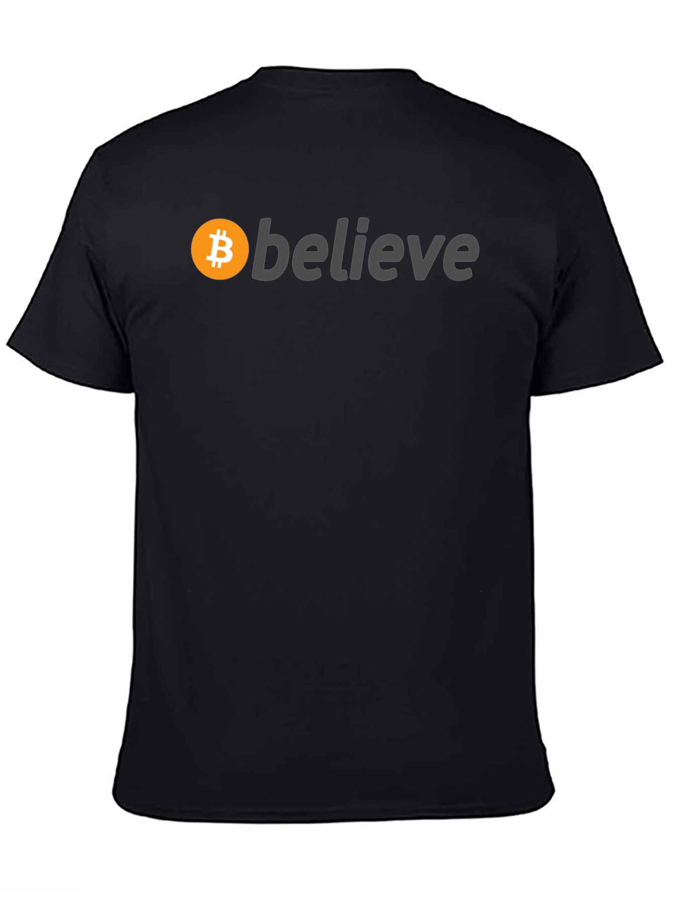Bitcoin Believe Black T-Shirt