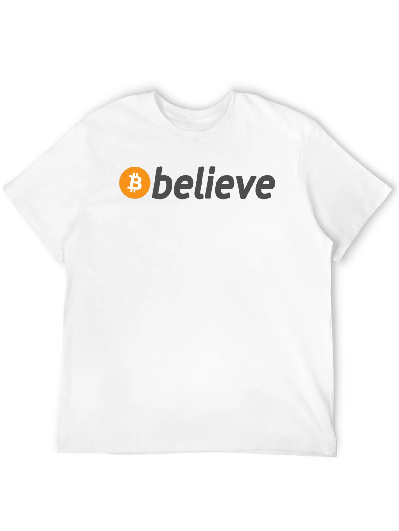 Bitcoin Believe Black T-Shirt