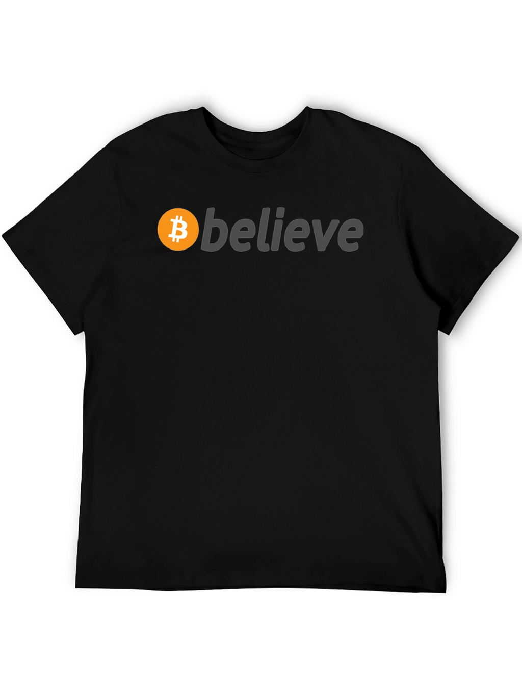Bitcoin Believe Black T-Shirt