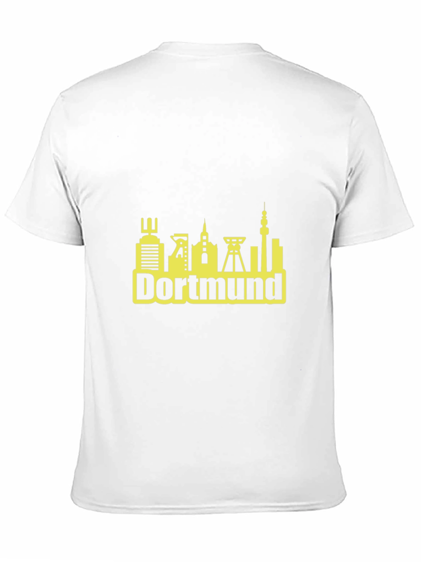 Dortmund Germany Skyline T-Shirt - Black