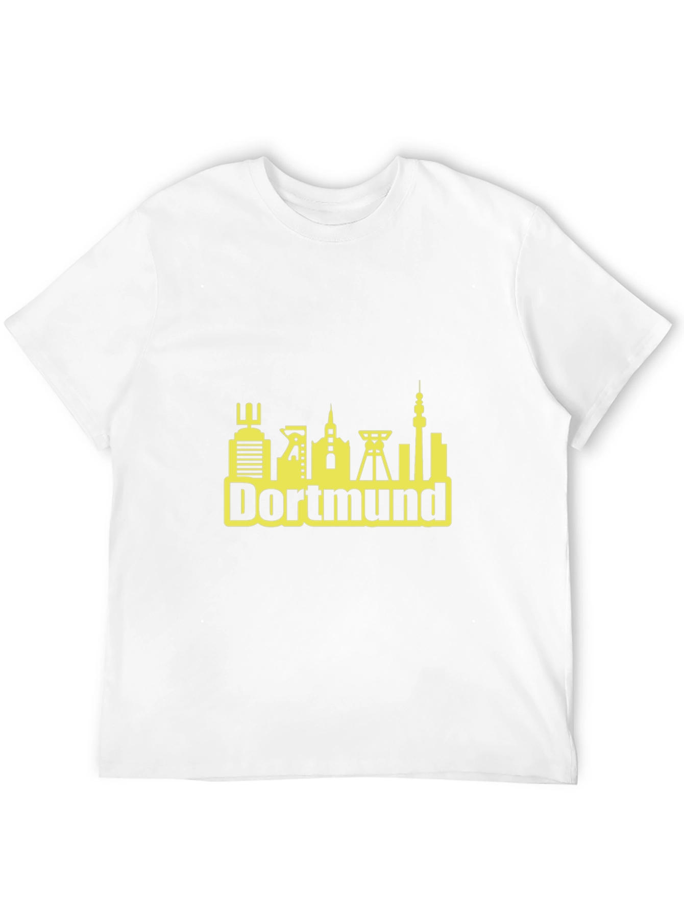 Dortmund Germany Skyline T-Shirt - Black