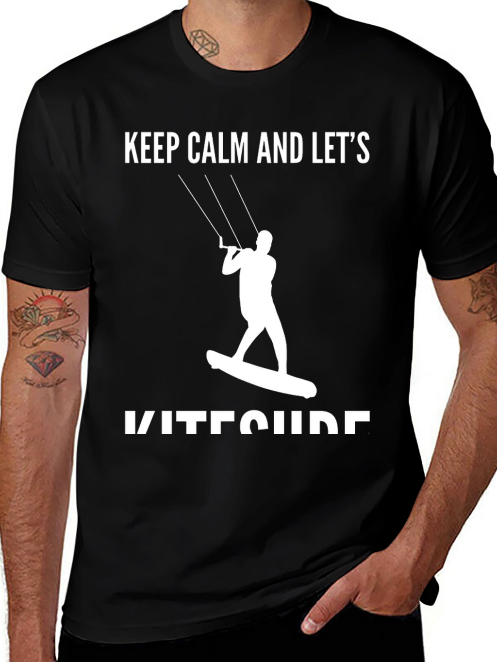 Keep Calm Kite Surfing T-Shirt
