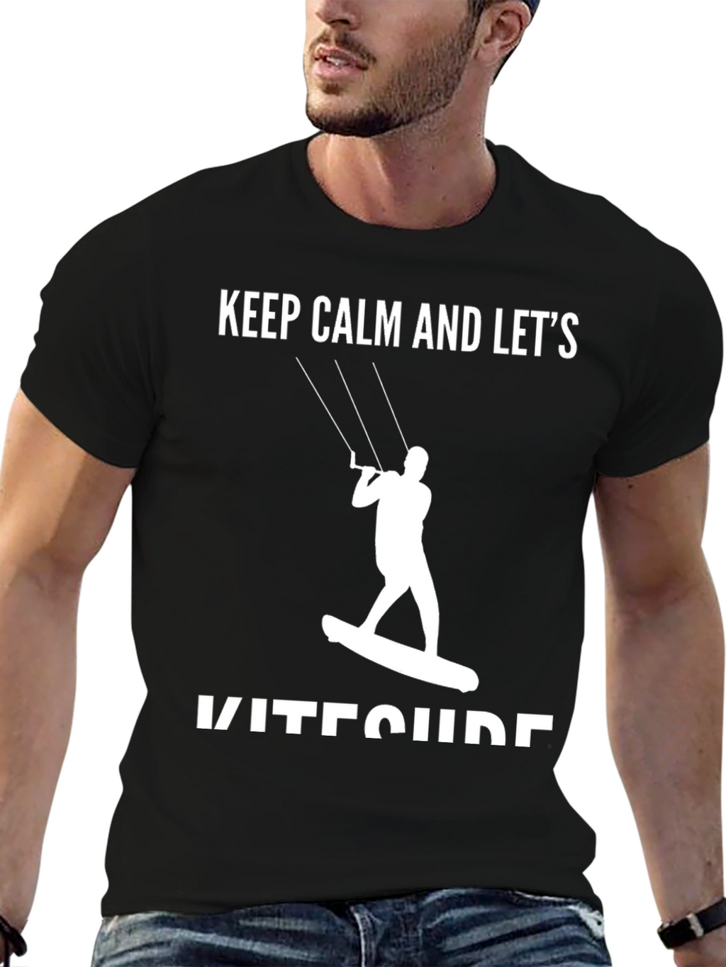 Keep Calm Kite Surfing T-Shirt