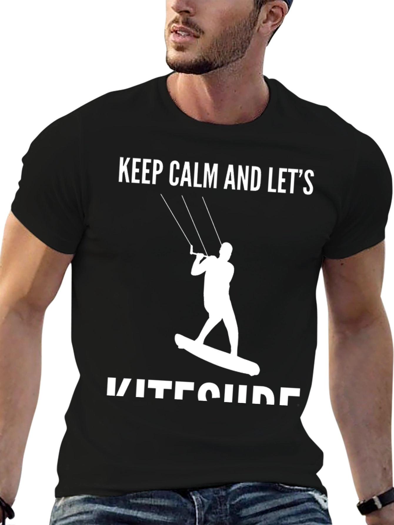 Keep Calm Kite Surfing T-Shirt