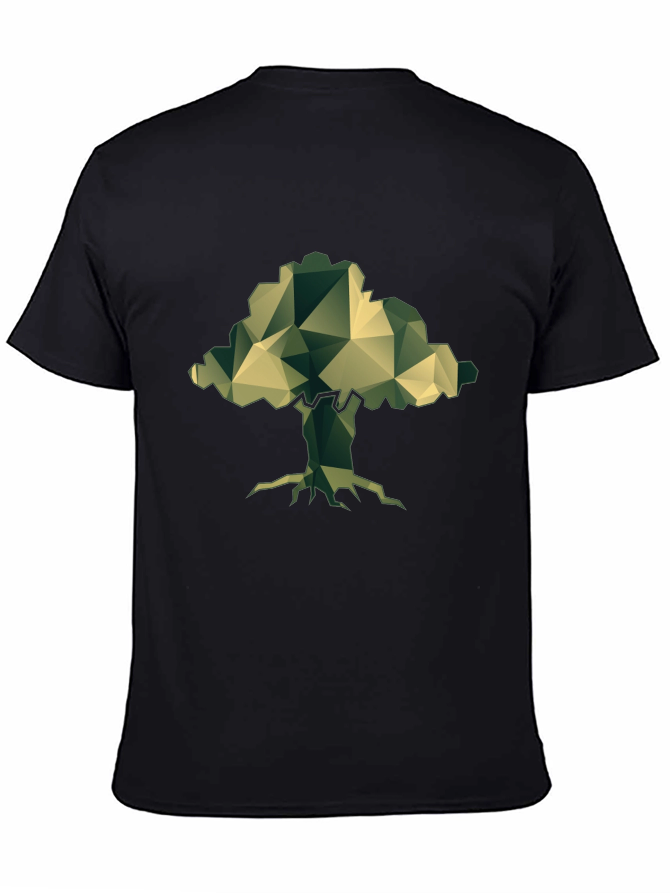 Geometric Tree T-Shirt - Nature Inspired Design