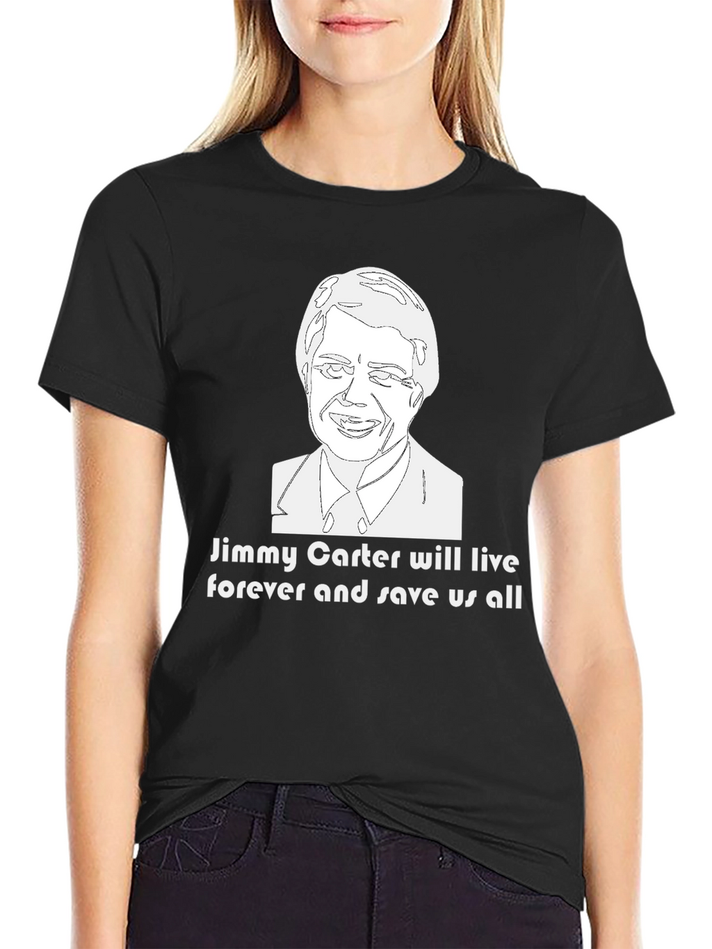 Jimmy Carter Save Us All T-Shirt
