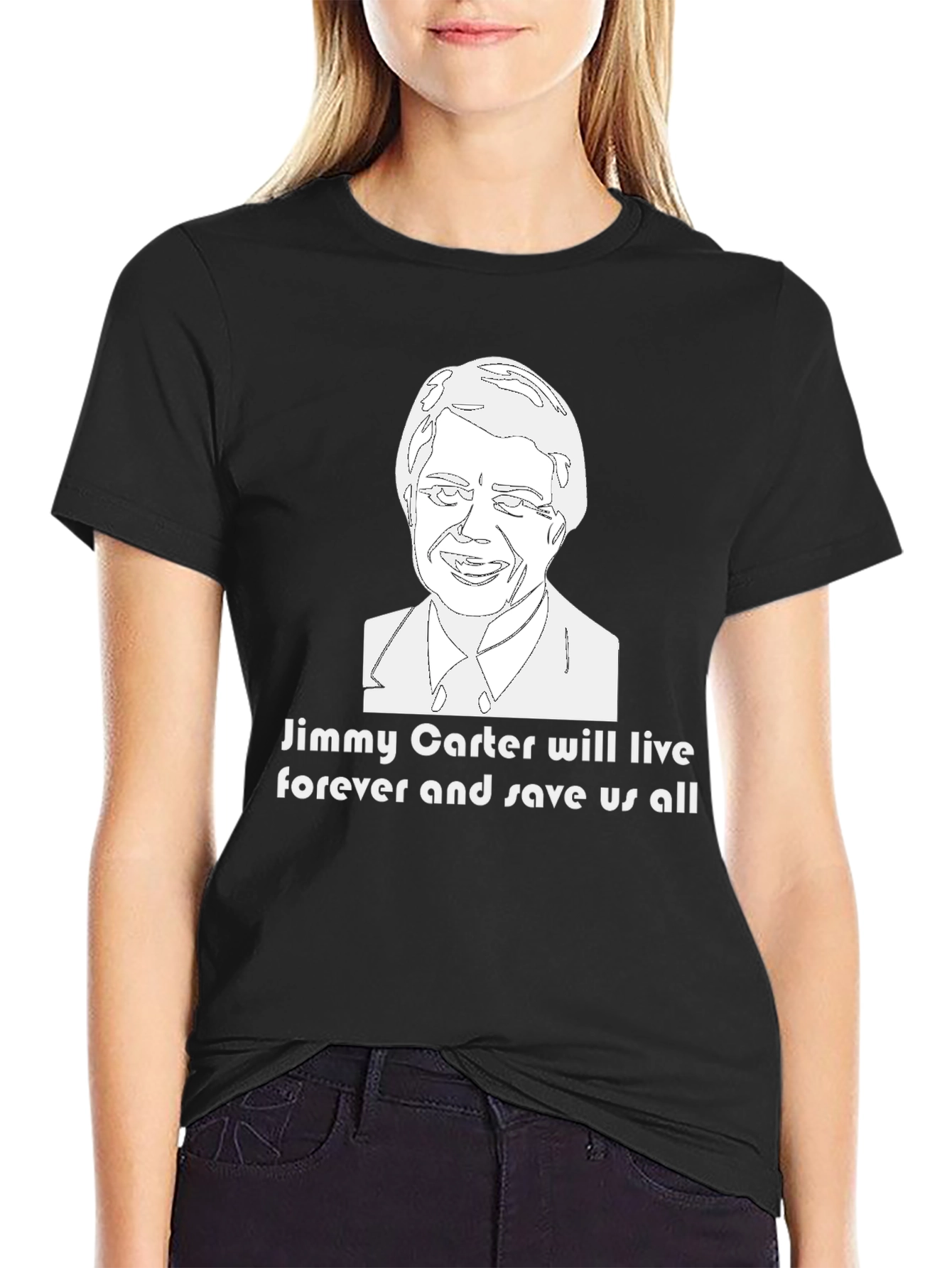 Jimmy Carter Save Us All T-Shirt