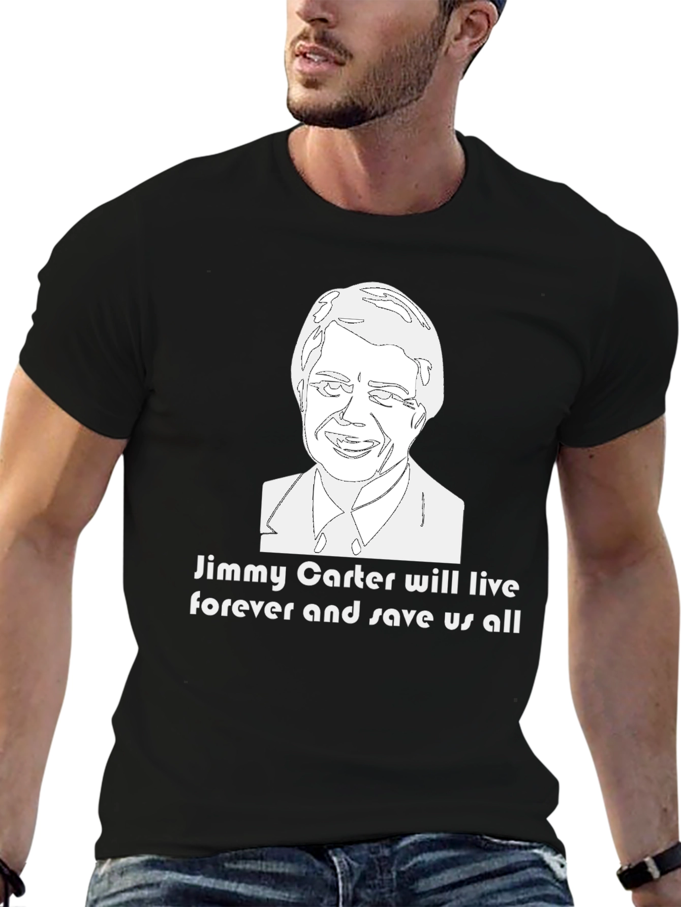 Jimmy Carter Save Us All T-Shirt