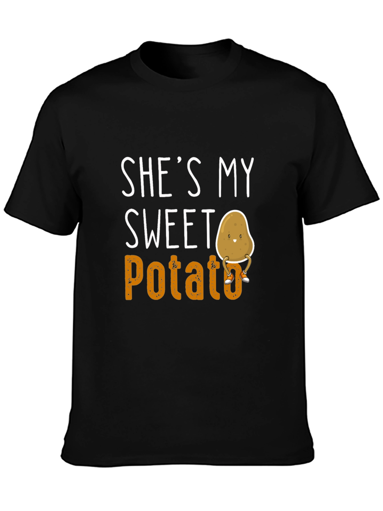 Shes My Sweet Potato Graphic Tee - Fun Couple T-Shirt