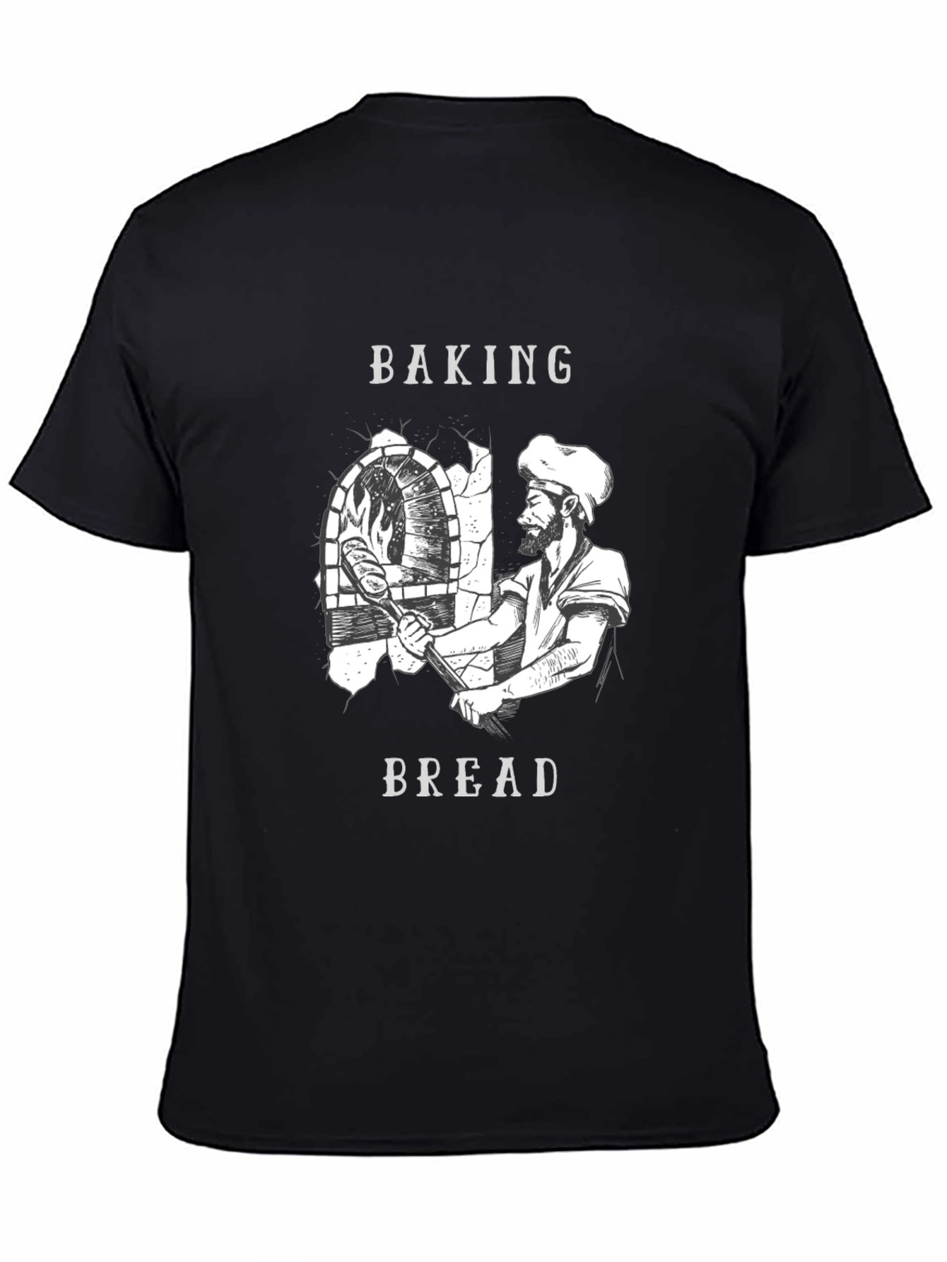 Baking Bread Graphic T-Shirt - Bakers Tee